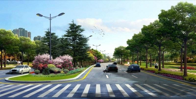 城市道路景觀設計的三大原則